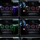 Belüftungsöffnung GLC Klassen-430mm LED, 64 Farben Mercedes Interior Lights