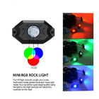 Auto Underglow LED Bluetooth RGB 4pods beleuchtet das Felsen-Blitzen