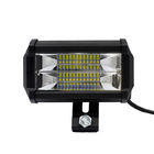 72W 5 bewegt wasserdichte LED-Arbeits-Lichter, treibende Lichter 3800lm LED für Autos Schritt für Schritt fort