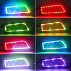 allgemeine LED Scheinwerfer des multi der Farbe30w Polarstern-, Halo-Projektor-Scheinwerfer RGB Drl